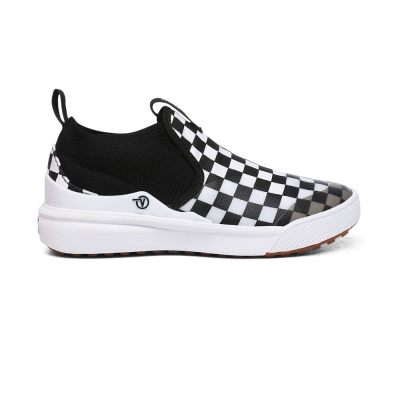 Vans Checkerboard XtremeRanger - Çocuk Bilekli Ayakkabı (Siyah)